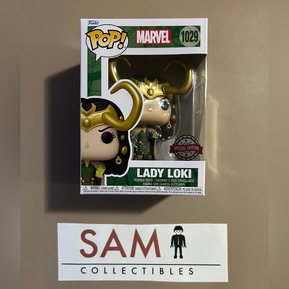 Lady Loki 1029 Funko Pop Marvel Se Exclusive